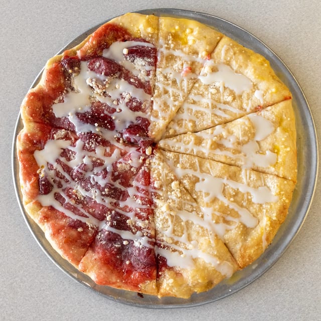 Dessert Pizza.